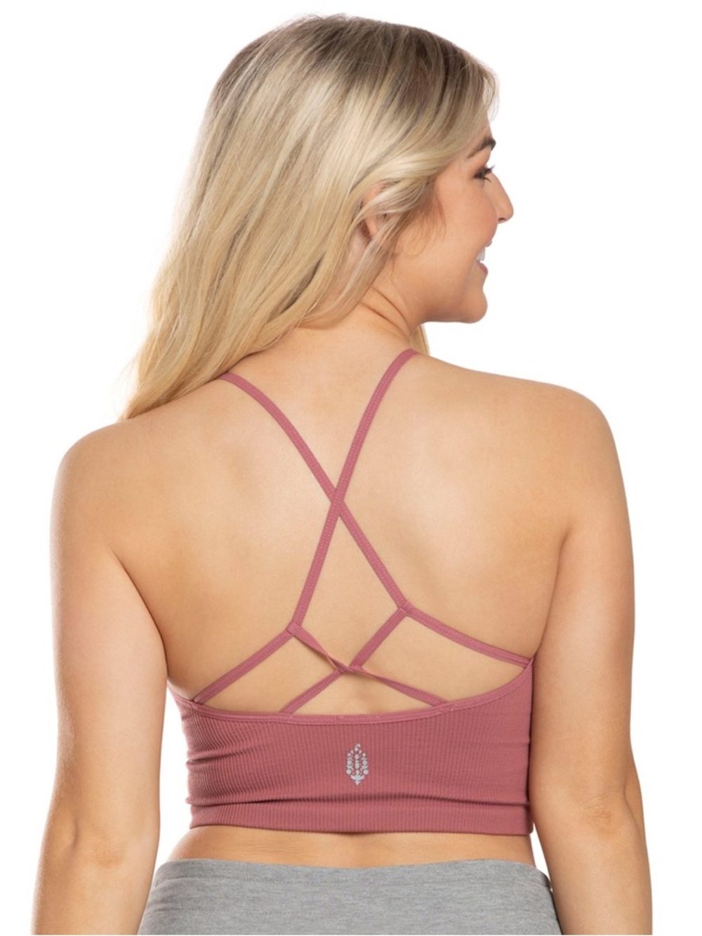 Free People Movement Championship Ribbed Strappy Crop Top S/M